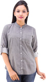 GoodwillImpex Women's Solid Casual Shirt