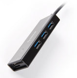 Orico USB 3.0 Hub with Card Reader H3TS-U3-BK USB USB Hub