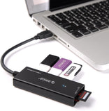 Orico USB 3.0 Hub with Card Reader H3TS-U3-BK USB USB Hub