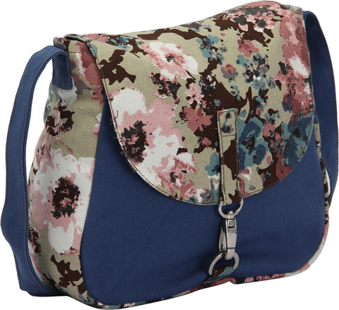 Vogue Tree Women Casual Blue Canvas Sling Bag