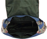 Vogue Tree Women Casual Blue Canvas Sling Bag