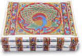 Little India Metal Colorful Meenakari Work Box -174 Jewellery Vanity Case