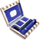 Little India Metal Colorful Meenakari Work Box -174 Jewellery Vanity Case