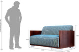 Durian Helena Fabric 3 Seater Sofa