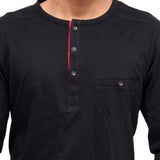 Osberry Solid Men's Henley T-Shirt