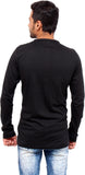 Osberry Solid Men's Henley T-Shirt