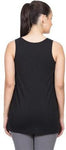 VRTYA Casual Sleeveless Solid Women's Black Top