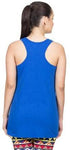 VRTYA Casual Sleeveless Solid Women's Blue Top