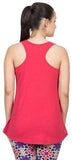 VRTYA Casual Sleeveless Solid Women's Red Top