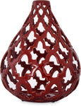 @@@home Earthy Wine Net Ceramic Vase@
