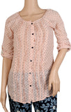Moh Maya Women's Polka Print Casual Shirt