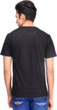 One For Blue Animal Print Men's Round Neck T-Shirt