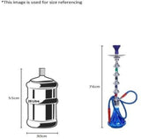 Bajya Handicrafts Decorative Stylo 30 inch Glass Hookah
