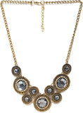 Hi Look Statement crystal Alloy Necklace