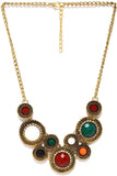 Hi Look Statement crystal Alloy Necklace