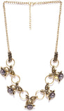 Hi Look Statement crystal Alloy Necklace