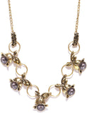 Hi Look Statement crystal Alloy Necklace