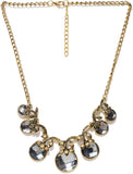 Hi Look Statement crystal Alloy Necklace
