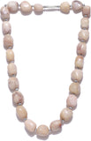 Hi Look Natural Semi Precious Stone Agate Alloy Necklace