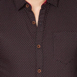 Highlander Men's Printed Casual Shirt