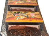Lal Haveli Rajasthani Beautiful Wall Hanging Letter Box With Key Hanger Showpiece  -  47 cm