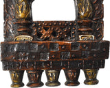 Lal Haveli Vintage Design Handmade Wood Jharoka Showpiece  -  25.4 cm