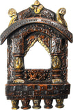 Lal Haveli Vintage Design Handmade Wood Jharoka Showpiece  -  25.4 cm