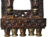 Lal Haveli Vintage Design Handmade Wood Jharoka Photo Frame Showpiece  -  25.4 cm