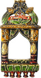 Lal Haveli Beautiful Decorative Jaipur Wood Colorful Jharoka Photo Frame Showpiece  -  30.48 cm
