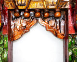 Lal Haveli Beautiful Wooden Jharoka Photo Frames Showpiece  -  43.18 cm