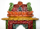 Lal Haveli Beautiful Wooden Jharoka Photo Frames Showpiece  -  40.64 cm