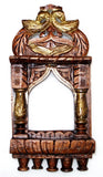 Lal Haveli Beautiful Decorative Wooden Jharoka Wall Decor Showpiece  -  30.48 cm