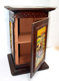 Lal Haveli House Kitchen Decorative Solid Almirah Wooden Stool Showpiece  -  45.72 cm