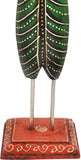 Lal Haveli Iron & Wood Embossed Painting Iron Decorative Musician Figurine Set of 5 Pieces Showpiece  -  42 cm