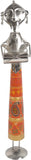 Lal Haveli Beautiful Attractive Hand Painted Decorative Iron Wood Musician 5 Pcs Set Showpiece  -  55.88 cm