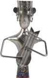 Lal Haveli Traditional Hand Crafted Beautiful Iron Musician 5 Pcs Set Showpiece  -  33 cm