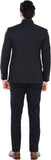 Hangrr Premium Single Breasted Solid Men's Suit