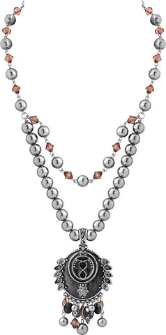Voylla Cubic Zirconia Alloy Necklace