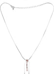 Voylla Crystal Silver Plated Alloy Necklace