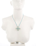 Voylla Crystal Silver Plated Alloy Necklace