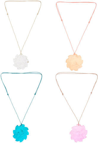 Voylla Voylla Combo Set Of 4 Neckpieces With Colored Motifs Plastic Necklace