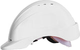 Saviour HPSAV F SS1 W Saviour Freedom HDPE -White Construction Helmet