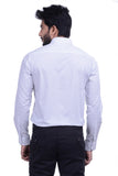 Hoffmen Men's Self Design Formal Shirt