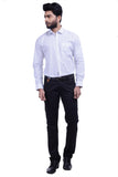 Hoffmen Men's Self Design Formal Shirt