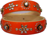 GAJ IMPEX Acrylic Bangle Set