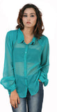 Hypernation Women's Solid Casual, Party Shirt
