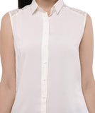 Iknow Women's Solid Party Shirt