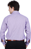 Ishin Men's Striped Formal Shirt