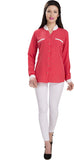 Ishin Designer Studio Women's Solid Casual Shirt