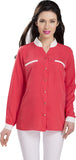 Ishin Designer Studio Women's Solid Casual Shirt